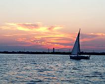 GalvestonBay_Sailboat_Sunset Sailing into the Sunset, Galveston Bay